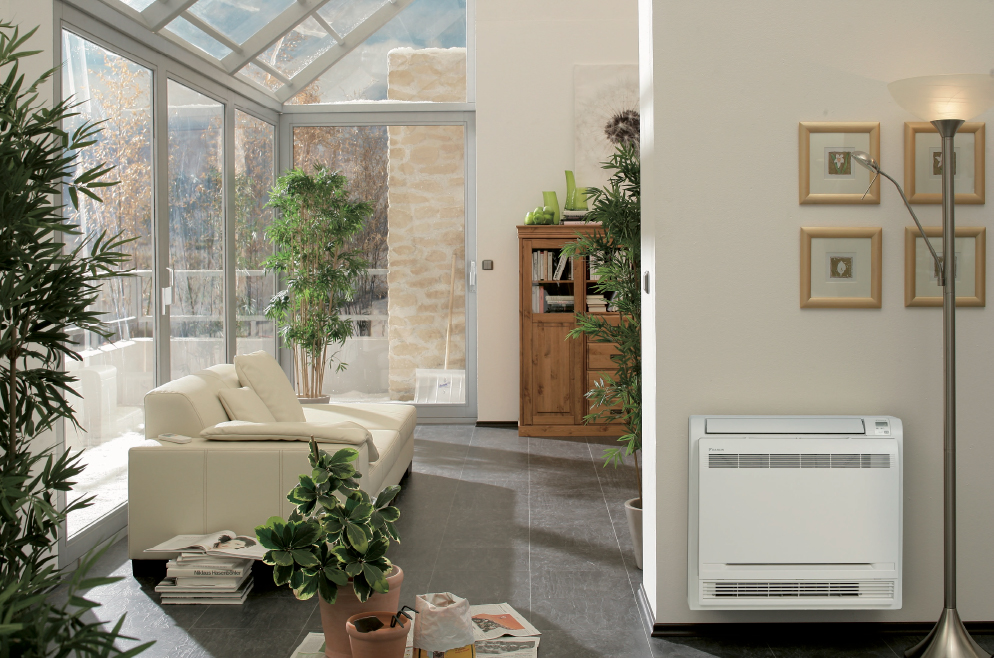 slide of daikin heater